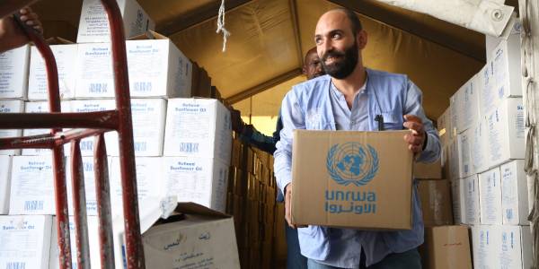UNRWA Emergency food assistance to Palestine Refugees in Syria is partially funded by generous contribution of the Government of France. © 2023 UNRWA Photo. Investigations DivisionUNRWA Emergency food assistance to Palestine Refugees in Syria is partially funded by generous contribution of the Government of France. © 2023 UNRWA Photo.